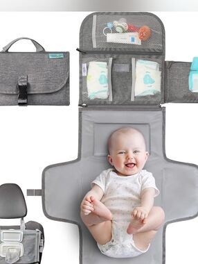 KOPI Portable Baby Change Pad/Portable supply bag NWOT NEW
